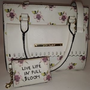 Betsey Johnson floral purse
